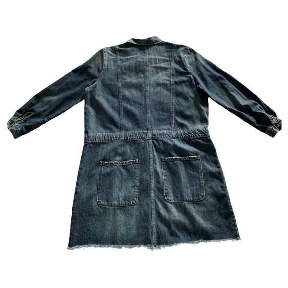 NWOT LUCKY BRAND Womens' Workwear Denim Long Sleeve Dress Size XL (PLEASE READ) - Picture 7 of 9